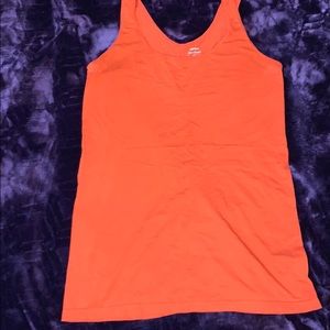 Women’s orange layering tank Large Tall